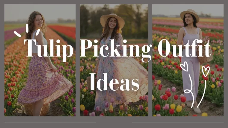 tulip picking outfit