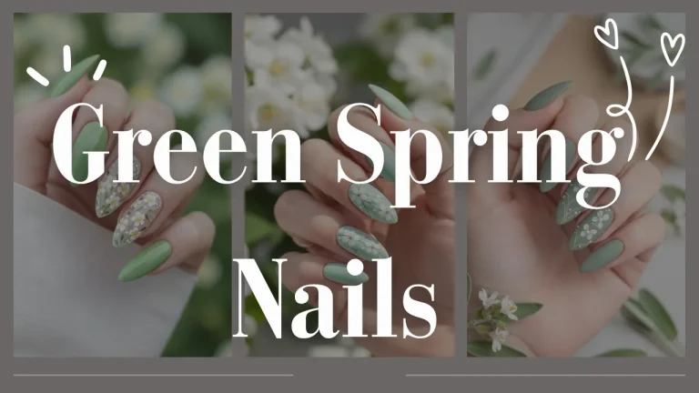 Green spring nails
