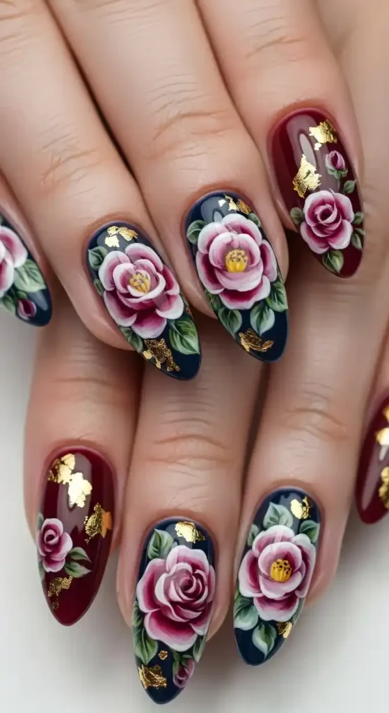 vintage nail designs