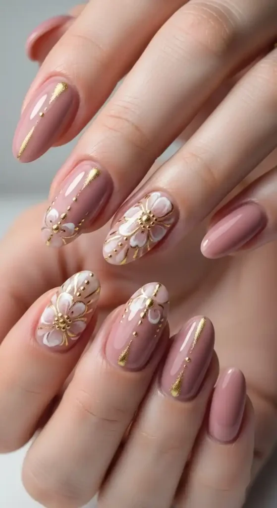 vintage nail designs