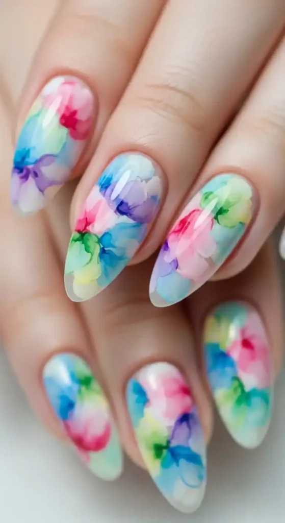 floral nail designs