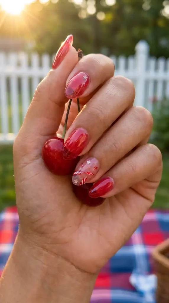 Fourth of July nails 