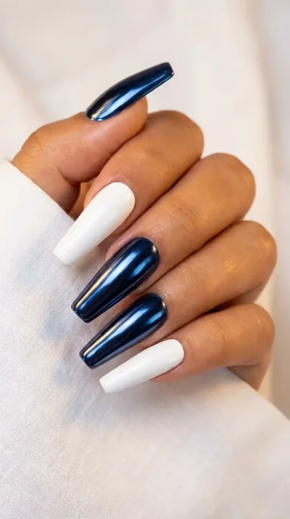 Fourth of July nails