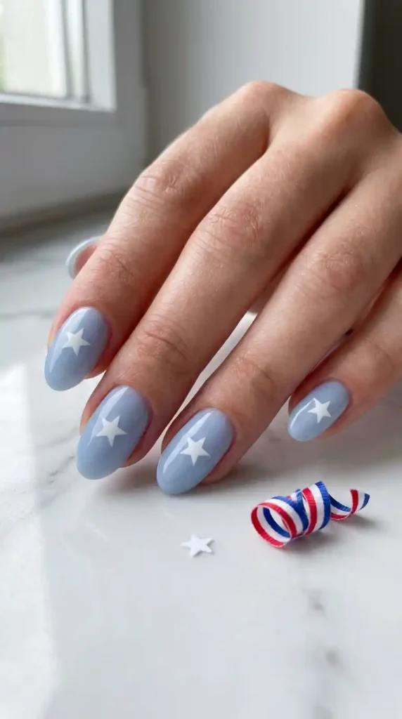 Fourth of July nails