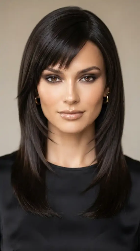 Straight Hair Wolf Cut