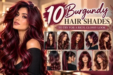 burgundy hair shades