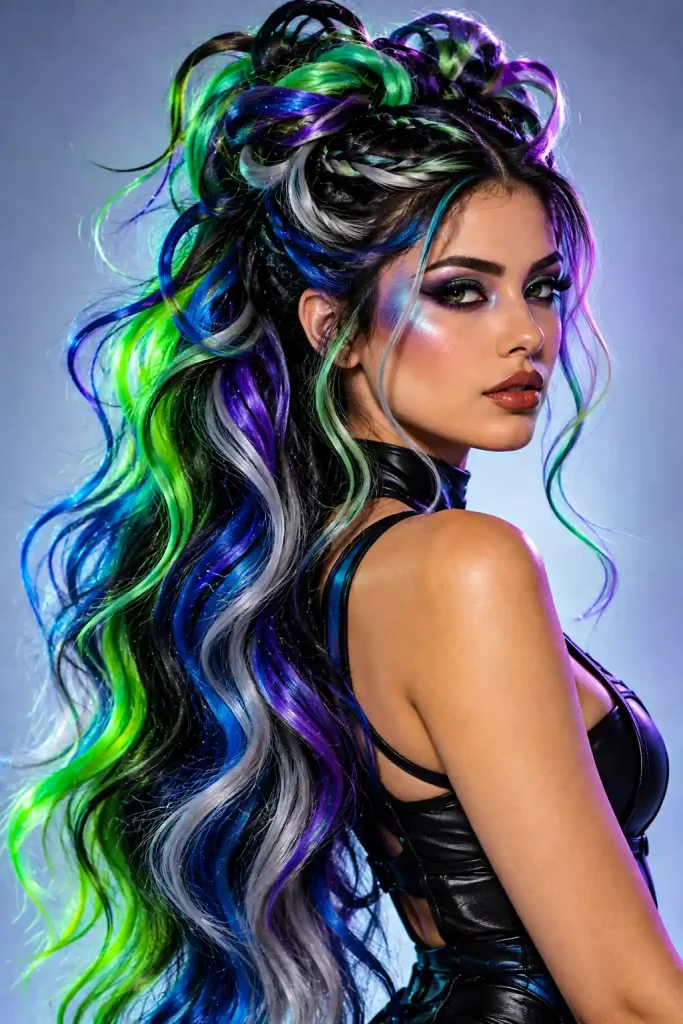 wild Halloween hair ideas
