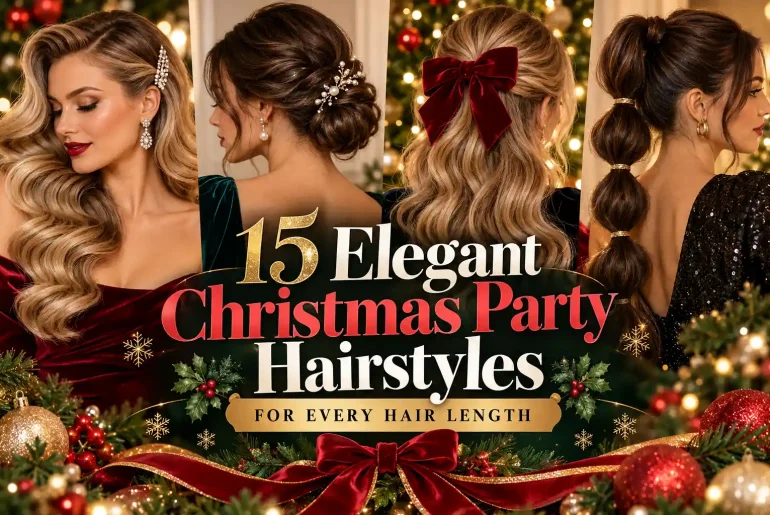 Christmas Party Hairstyles