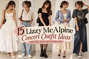 Lizzy McAlpine concert outfit