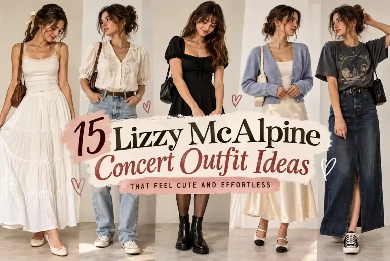 Lizzy McAlpine concert outfit