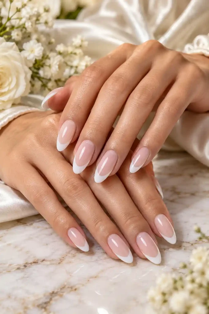 long almond nail designs