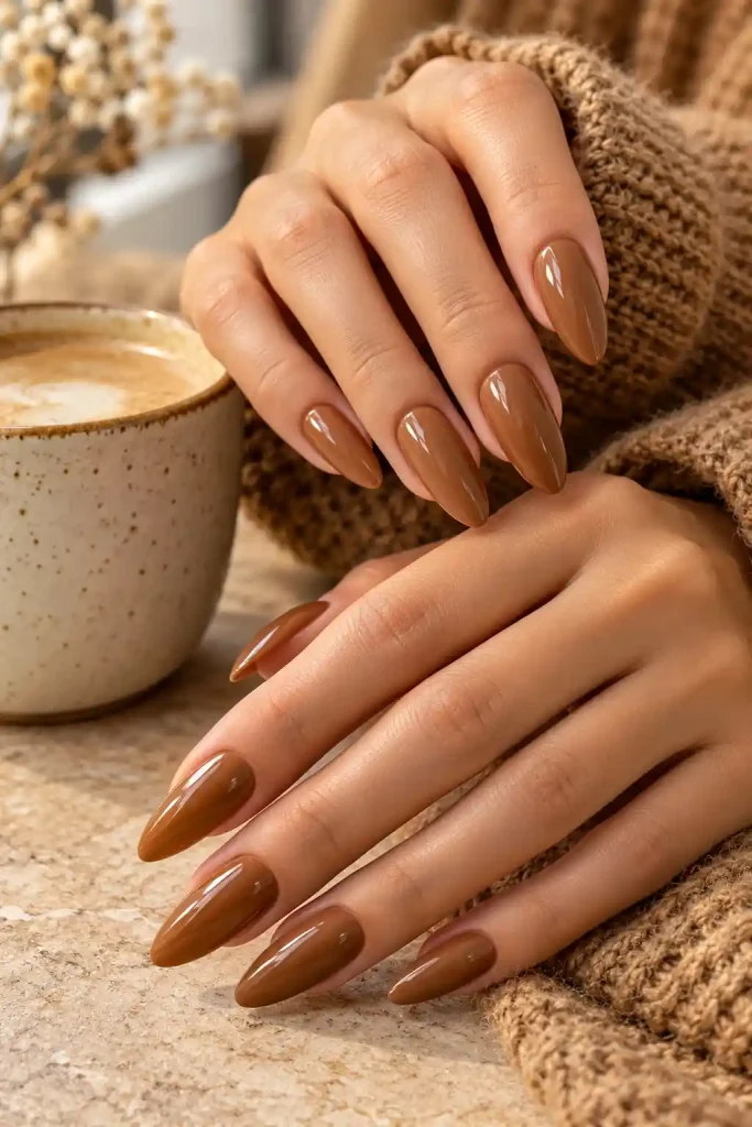 long almond nail designs