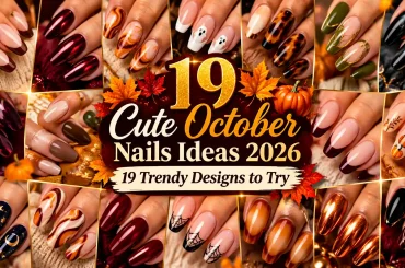 cute October nails ideas 2026
